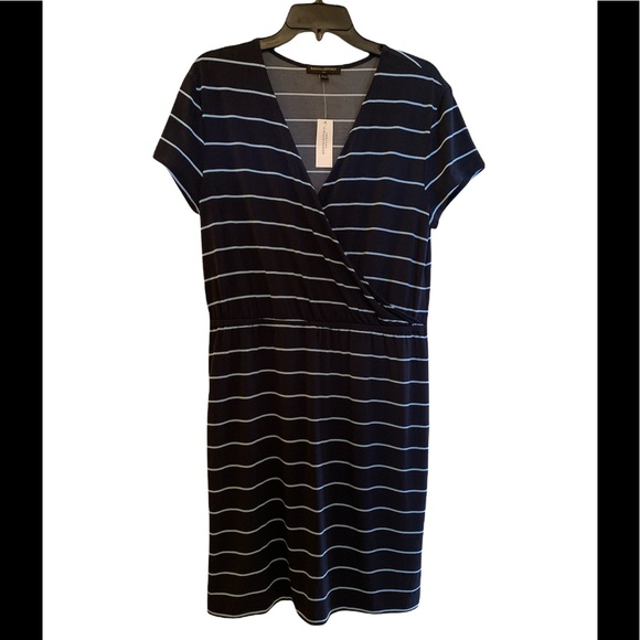 Banana Republic  - Blue Striped Nautical Dress (BRAND NEW W/TAGS) Size: Large - Picture 3 of 8